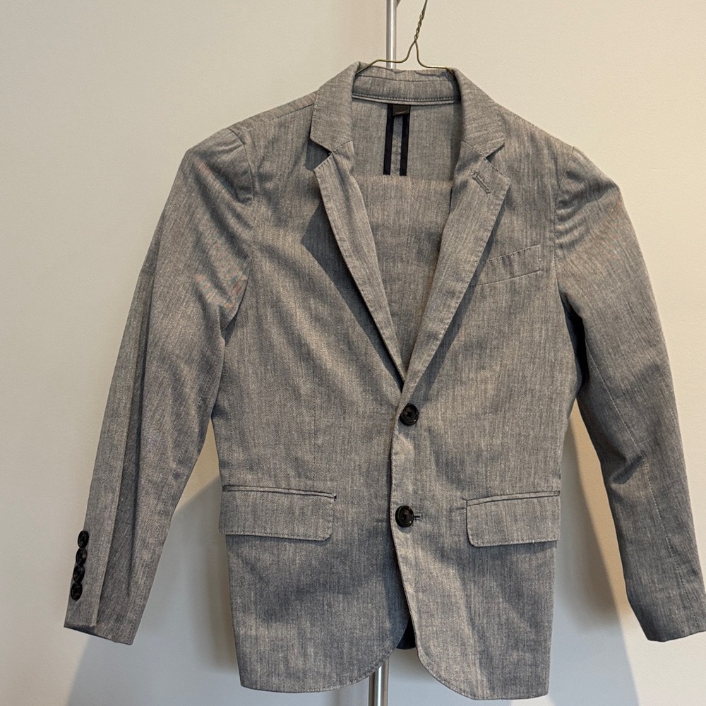 Crewcuts Ludlow Boy Suit Size 8 Gray